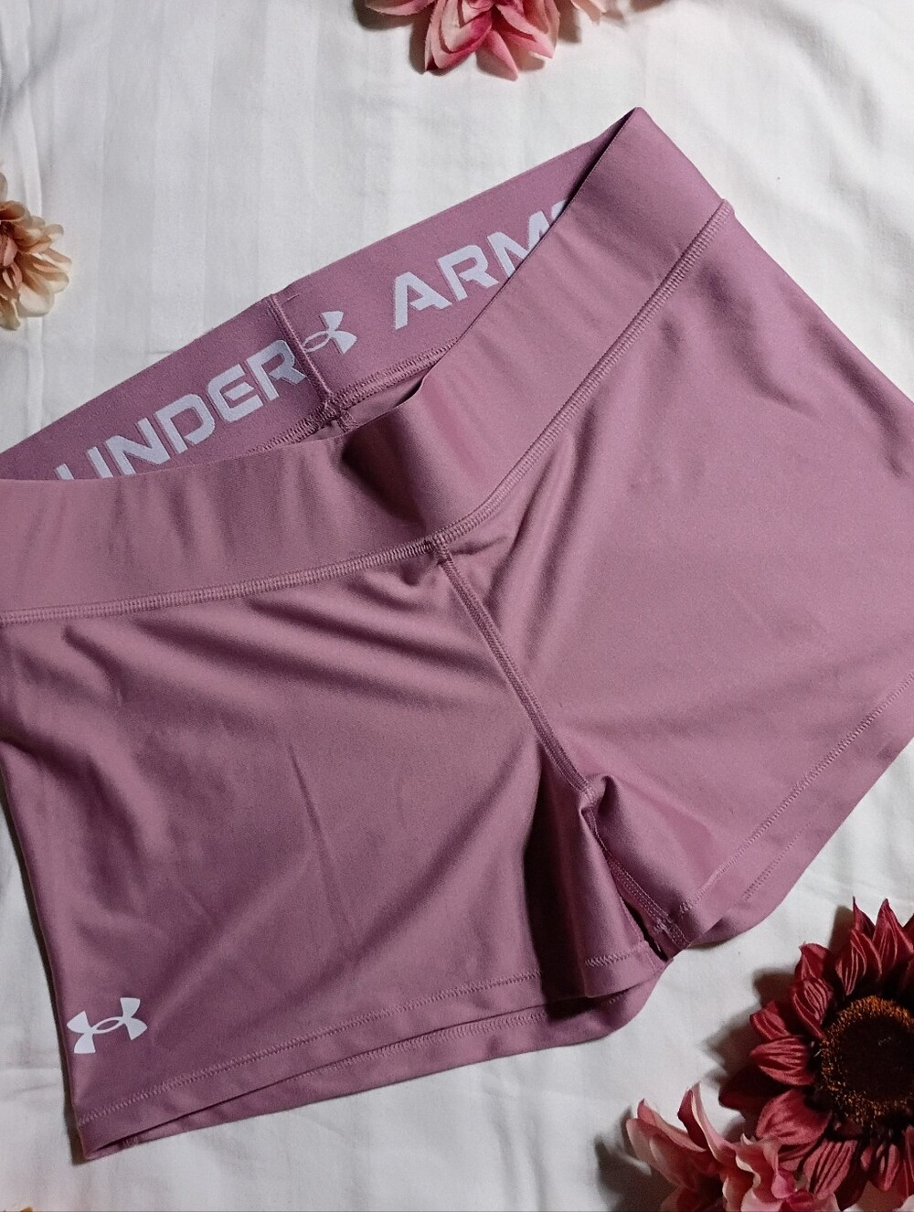 Under Armour Women's Mauve Performance Training Shorts